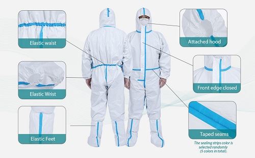 adhesive tap of medical protective clothing